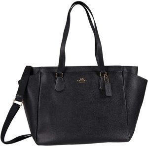 Host Pick 🦋 Coach Leather Diaper / Overnight Bag